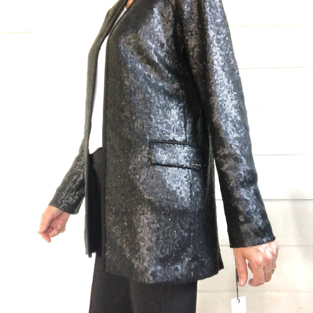 Calvin Klein sequin jacket. - Picture 3 of 7